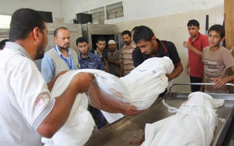 صور: مجرزة عائلة صيام جنوب قطاع غزة