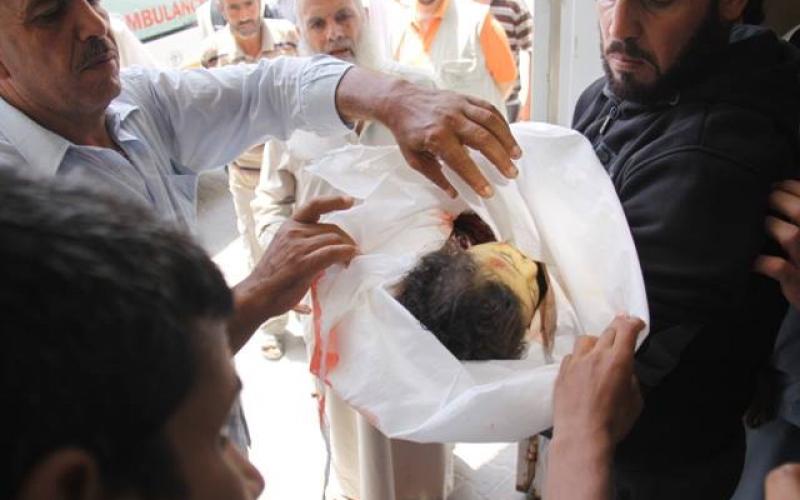 صور: مجرزة عائلة صيام جنوب قطاع غزة