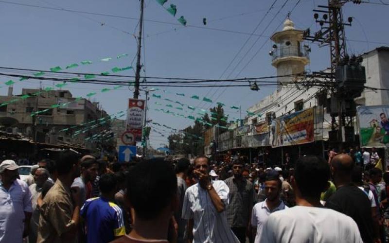 صور: تشييع جثامين 4 شهداء برفح