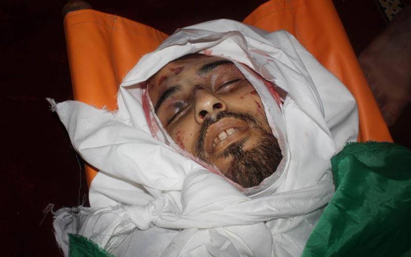 صور: تشييع جثمان الشهيد أحمد أبو صلاح