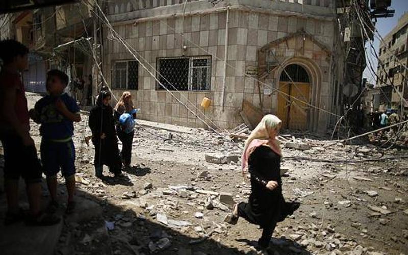 صور: لقطات متنوعة من العدوان على غزة