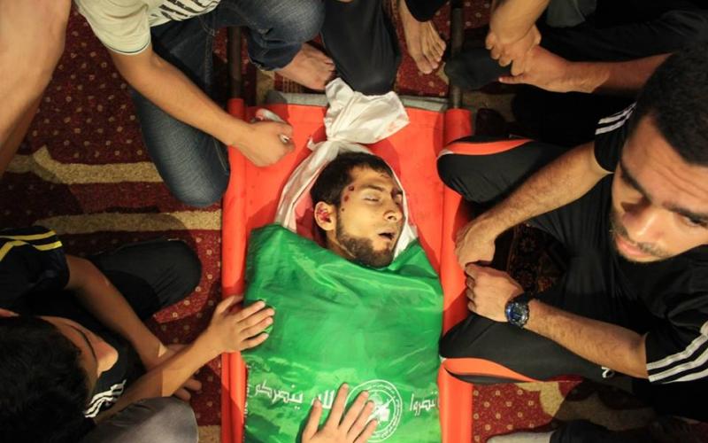 صور: تشييع الشهيد عزت السيد شمال القطاع