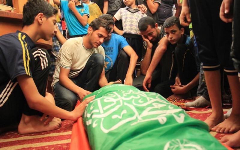 صور: تشييع الشهيد عزت السيد شمال القطاع