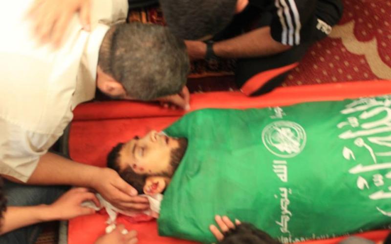 صور: تشييع الشهيد عزت السيد شمال القطاع