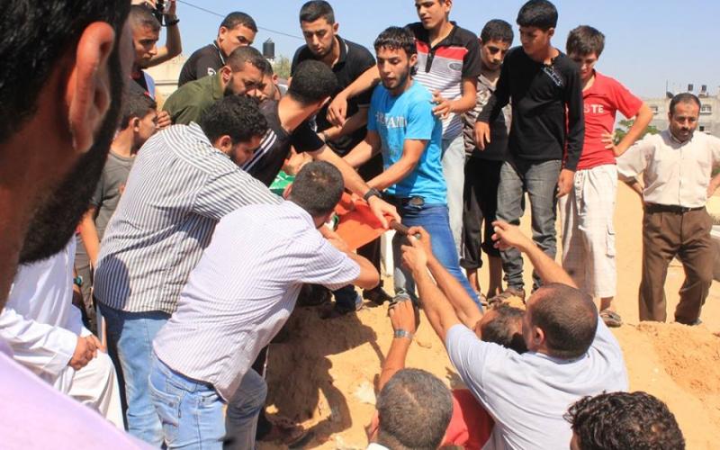 صور: تشييع الشهيد عزت السيد شمال القطاع