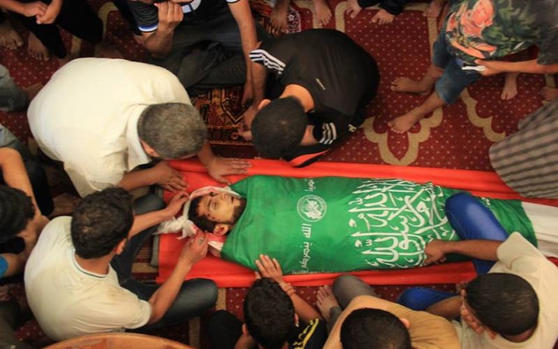 صور: تشييع الشهيد عزت السيد شمال القطاع