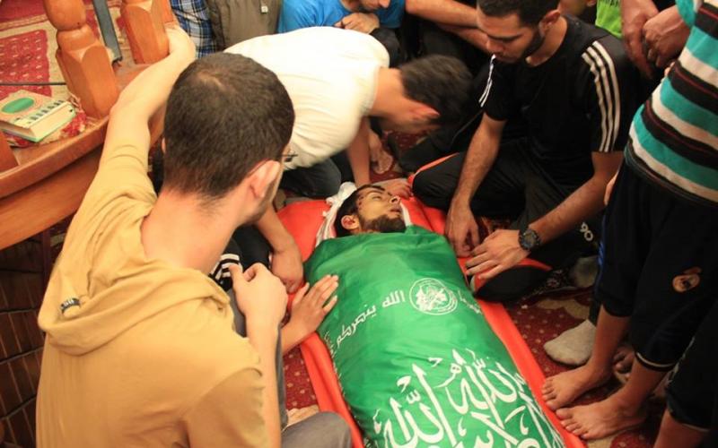 صور: تشييع الشهيد عزت السيد شمال القطاع