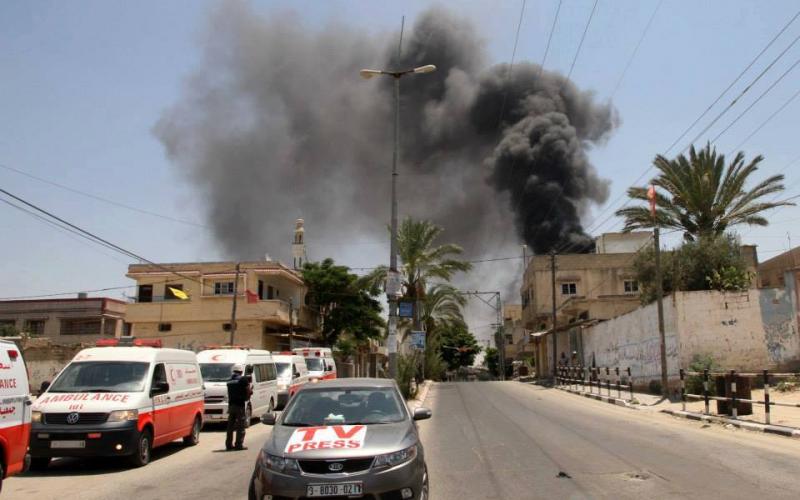 صور: إجلاء أهالي "أبو ريدة" بعد حصار يومين