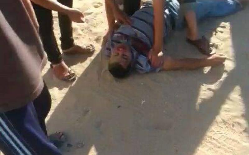 صور: الاحتلال يستهدف مواطنين في خانيونس