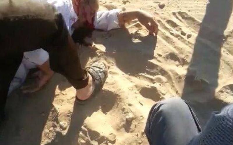صور: الاحتلال يستهدف مواطنين في خانيونس
