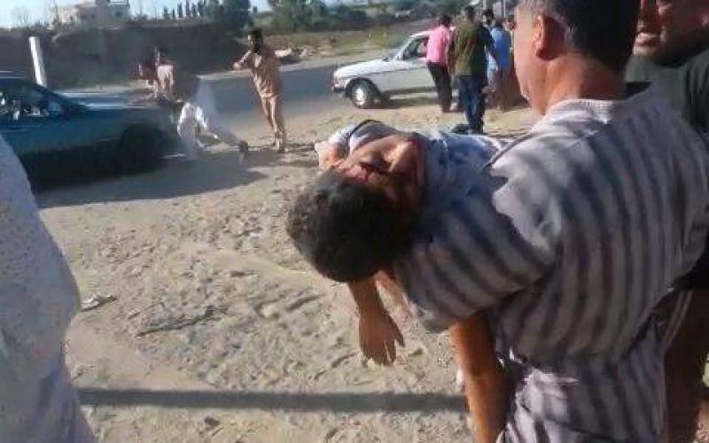 صور: الاحتلال يستهدف مواطنين في خانيونس
