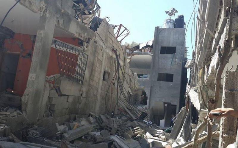 صور: الدمار إثر قصف الاحتلال للمنازل بغزة