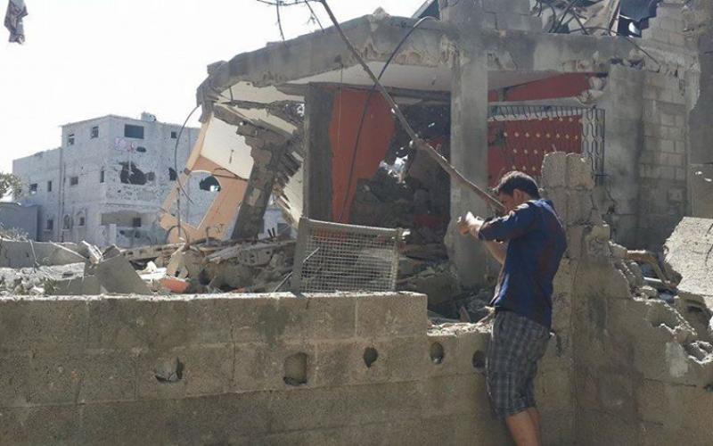 صور: الدمار إثر قصف الاحتلال للمنازل بغزة