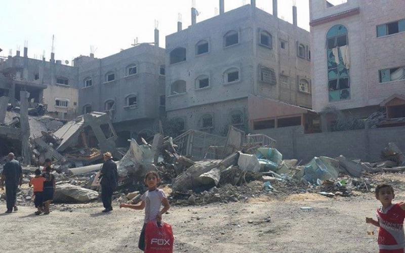 صور: الدمار إثر قصف الاحتلال للمنازل بغزة