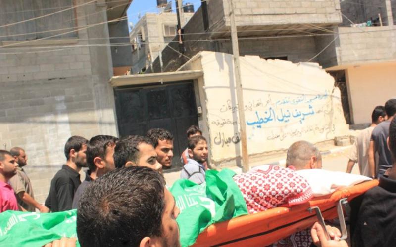 صور: تشييع جثمان الشهيد يحيى أبو هربيد