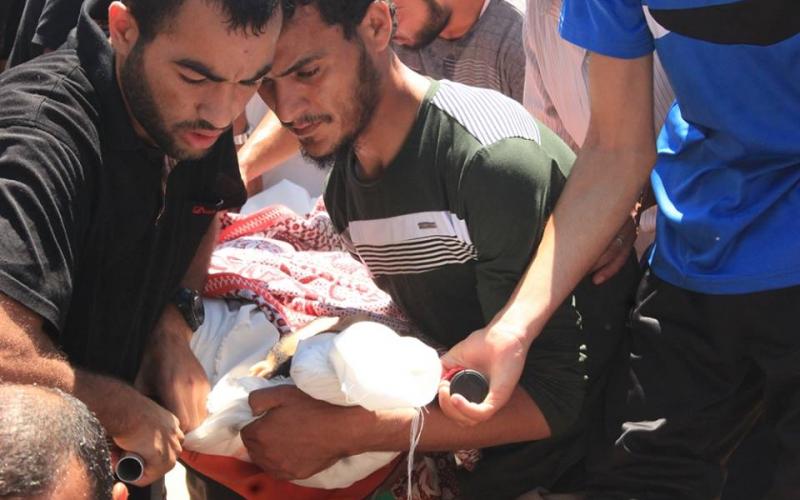صور: تشييع جثمان الشهيد يحيى أبو هربيد