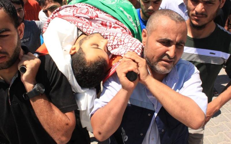 صور: تشييع جثمان الشهيد يحيى أبو هربيد