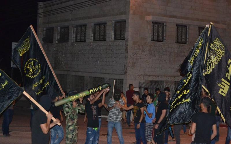 صور:مسيرة للفصائل بطوباس تضامنا مع غزة