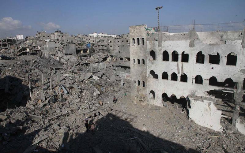 صور: دمار هائل في حي الشجاعية