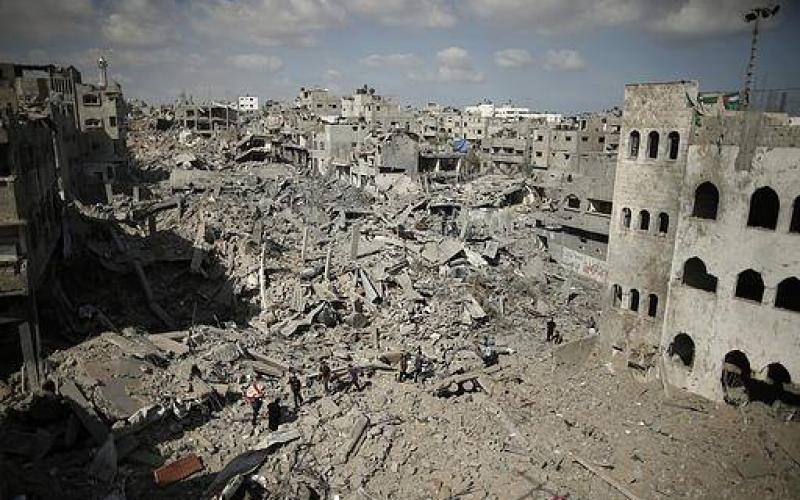 صور: دمار هائل في حي الشجاعية