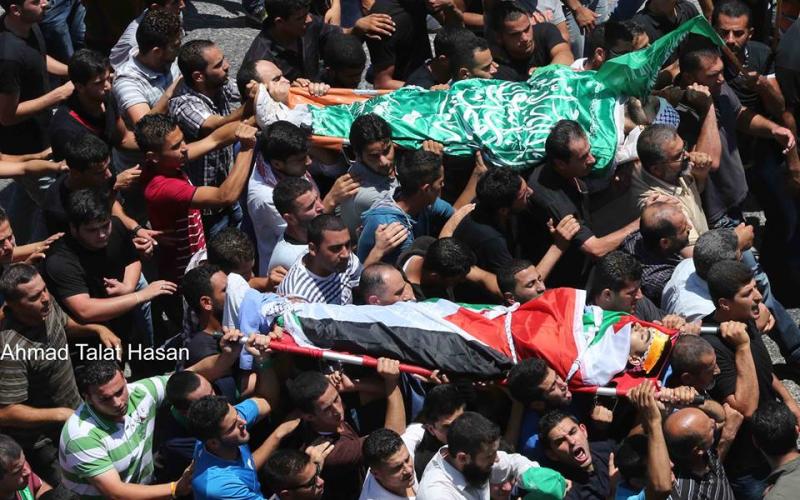 بالصور: الضفة تودّع شهداءها واستمرار المواجهات