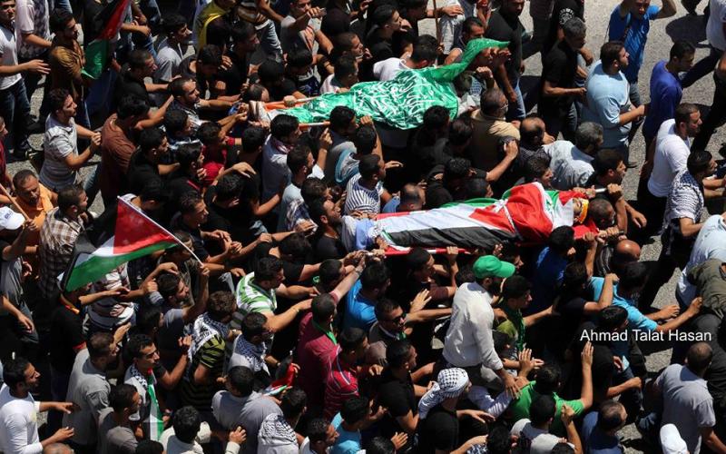 بالصور: الضفة تودّع شهداءها واستمرار المواجهات
