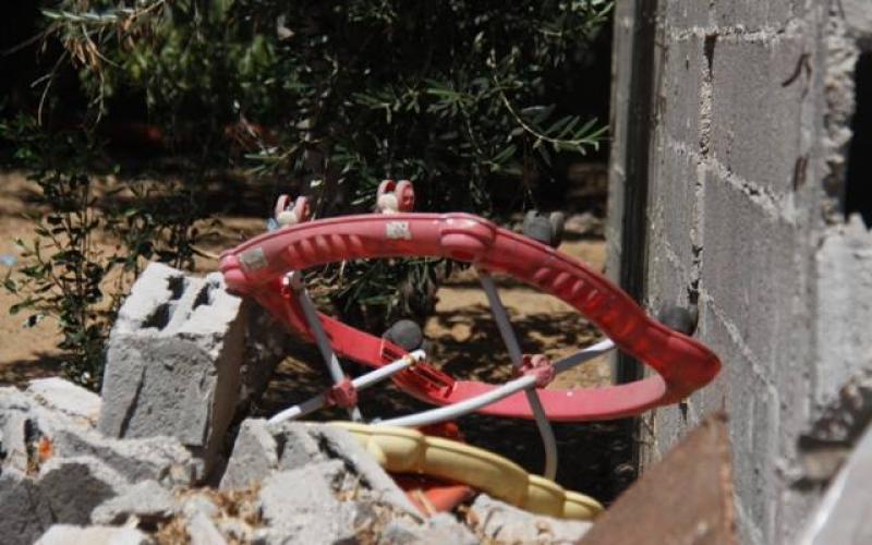 صور: دمار هائل في محيط مطار غزة الدولي