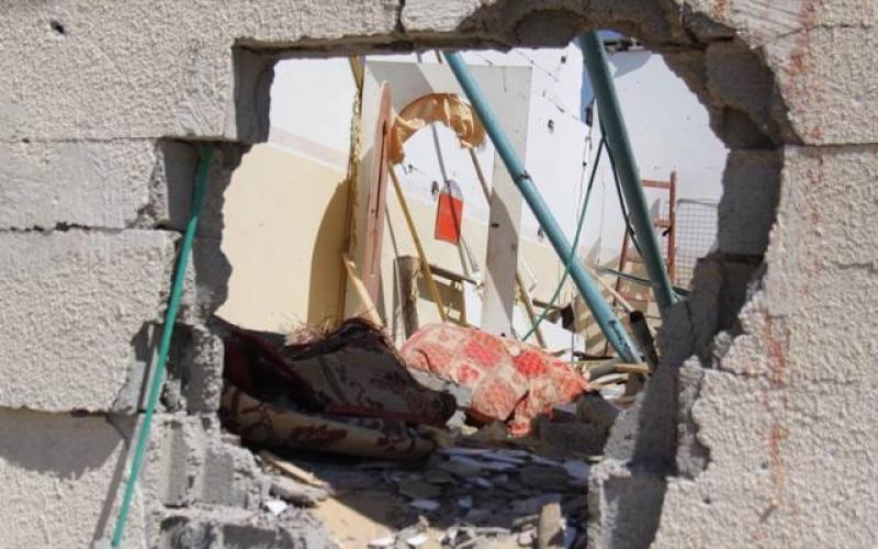 صور: دمار هائل في محيط مطار غزة الدولي