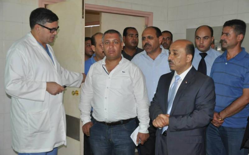 صور: "الحساينة"و"الدوايمة" يزوران المستشفى الأردني