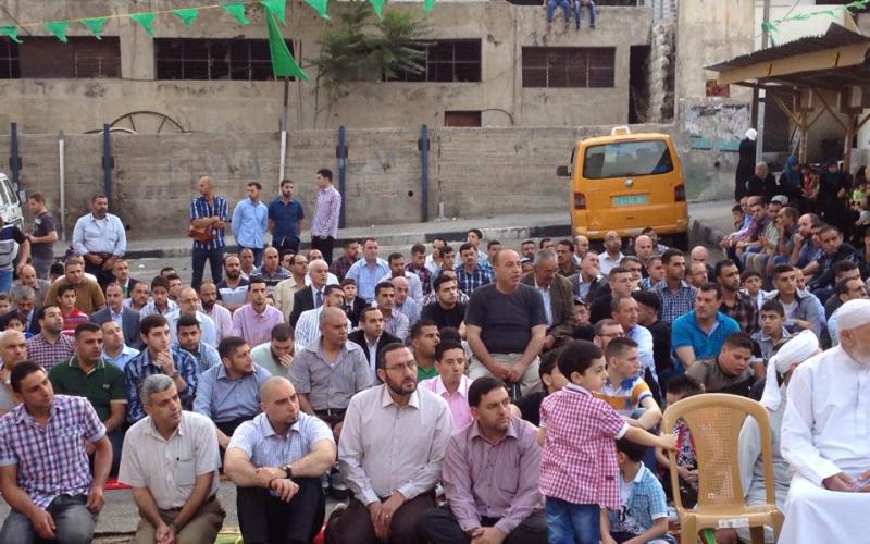 صور: صلاة العيد في نابلس