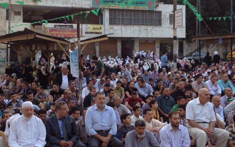 صور: صلاة العيد في نابلس