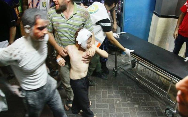 صور: إصابات باستهداف منزل أبو كويك بغزة