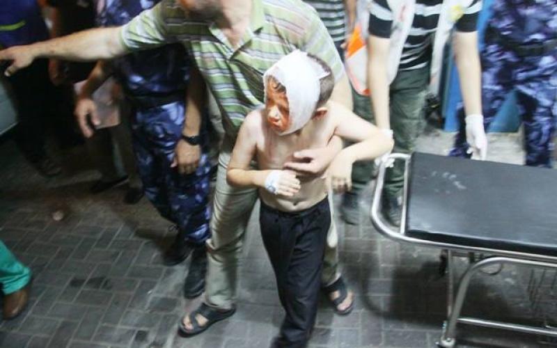 صور: إصابات باستهداف منزل أبو كويك بغزة