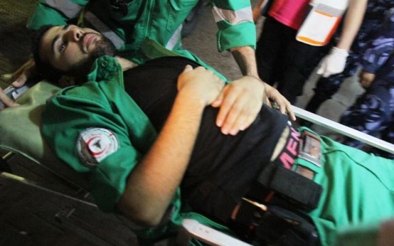 صور: جرحى جراء تواصل القصف شرق غزة