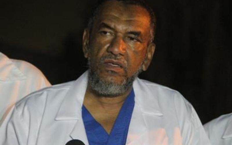 صور: مؤتمر للوفد السوداني بمستشفى الشفاء