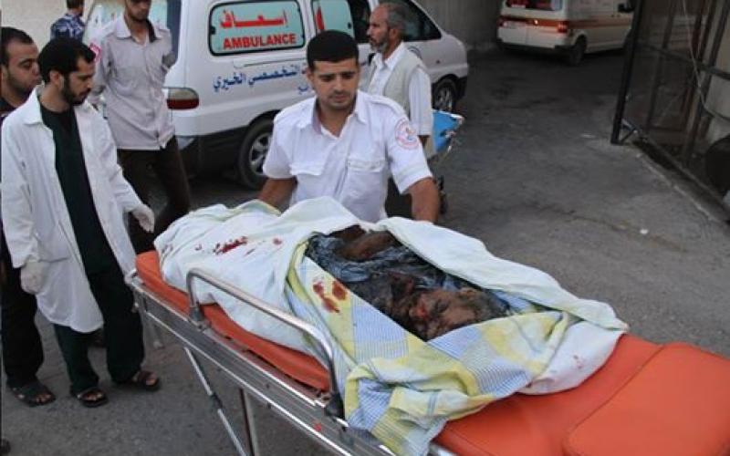 صور: وصول جثمان الشهيد عطية الحشاش
