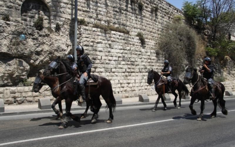بالصور .. القدس تحولت إلى ثكنة عسكرية