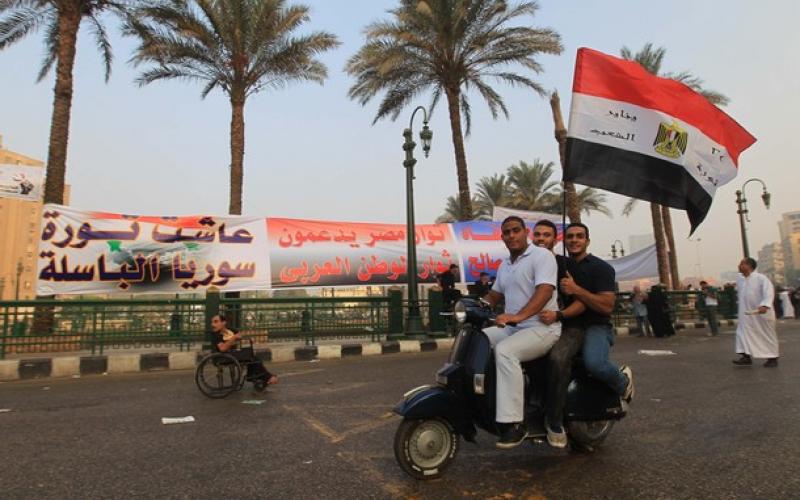 بالصور.. صلاة العيد في ميدان التحرير