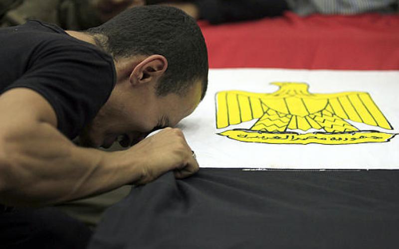 صور.. مصر تودع شهداءها ألـ15