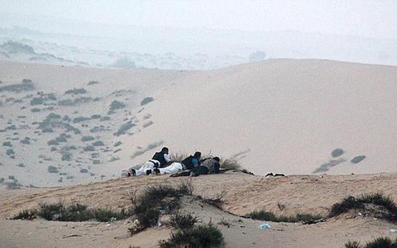 صور.. عملية أمنية مصرية واسعة بسيناء