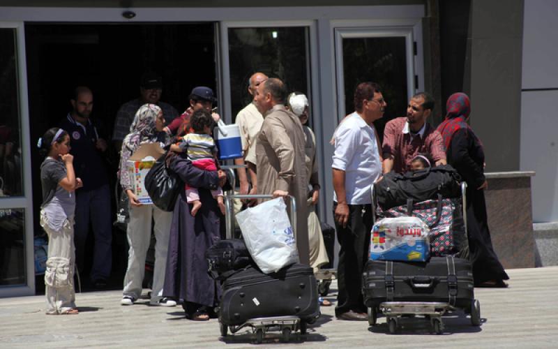 صور.. معبر رفح يعمل بشكل طارئ للعالقين