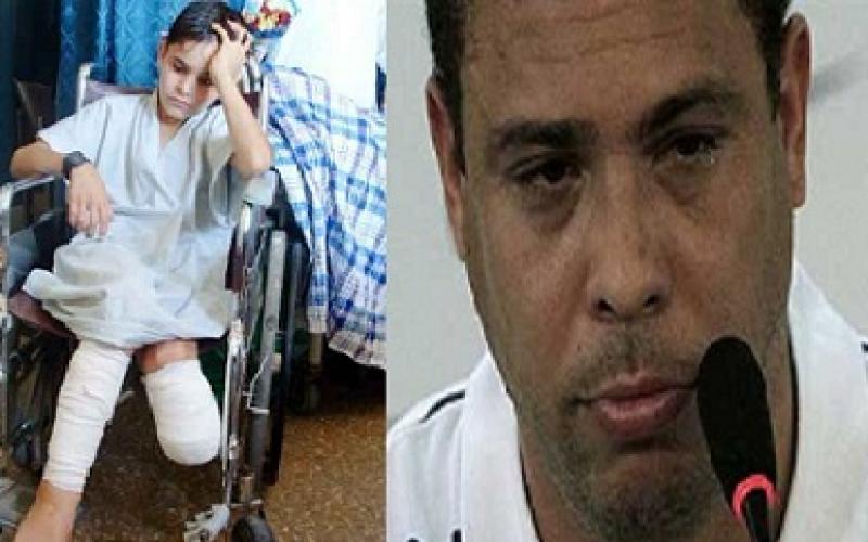 صور... فلسطين تدفع برونالدو إلي عالم السينما