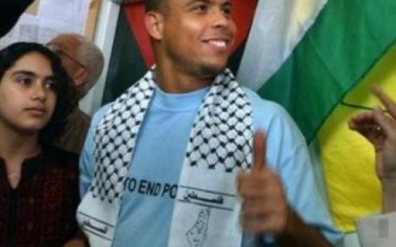 صور... فلسطين تدفع برونالدو إلي عالم السينما