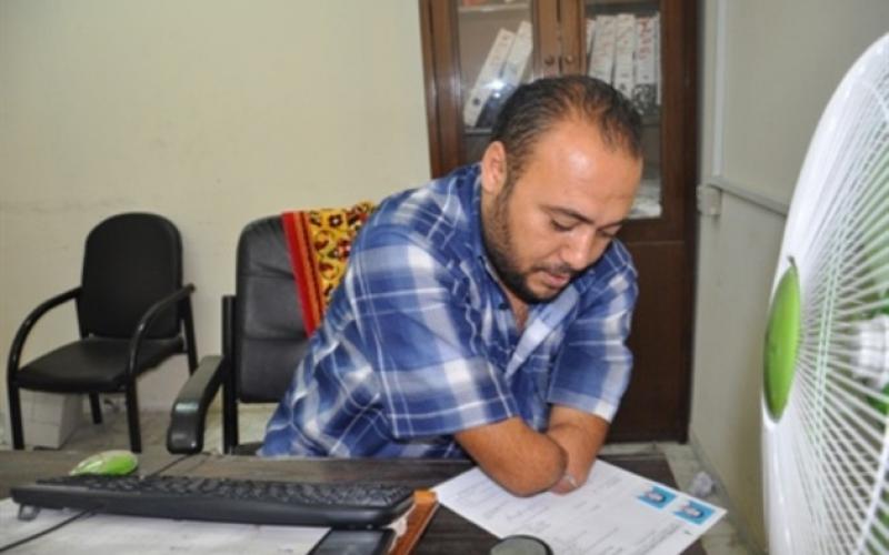بالصور .. " طافش" سفير المعاقين بالداخلية