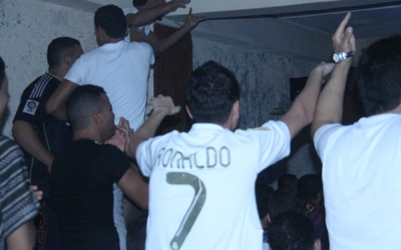 صور ... كلاسيكو الأرض يجتاح قلوب الغزيين