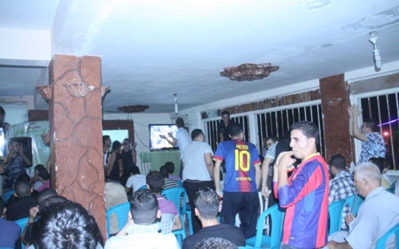 صور ... كلاسيكو الأرض يجتاح قلوب الغزيين