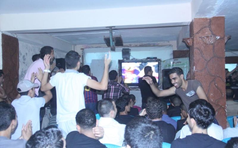 صور ... كلاسيكو الأرض يجتاح قلوب الغزيين