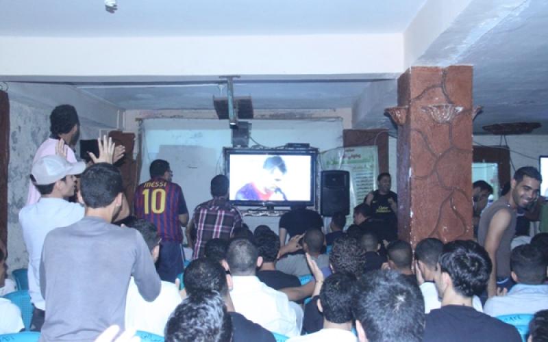 صور ... كلاسيكو الأرض يجتاح قلوب الغزيين