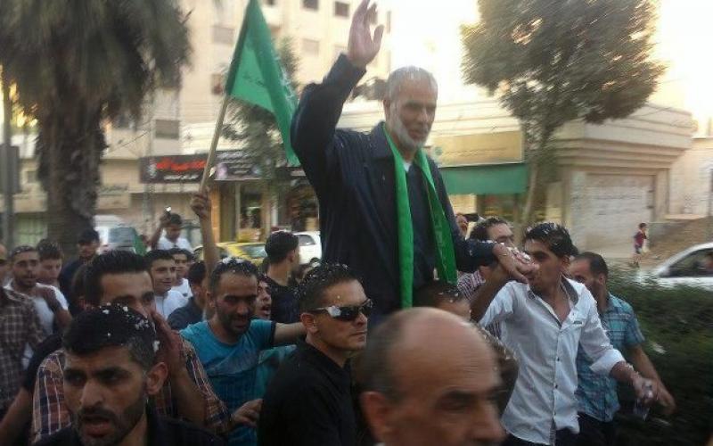 بالصور .. استقبال أخضر للقائد النتشة في الخليل