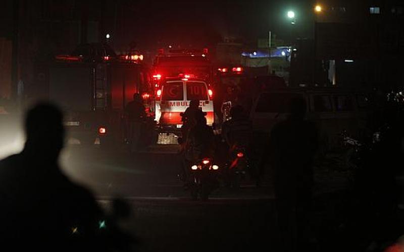 صور.. قصف إسرائيلي ليلي على أهداف بغزة